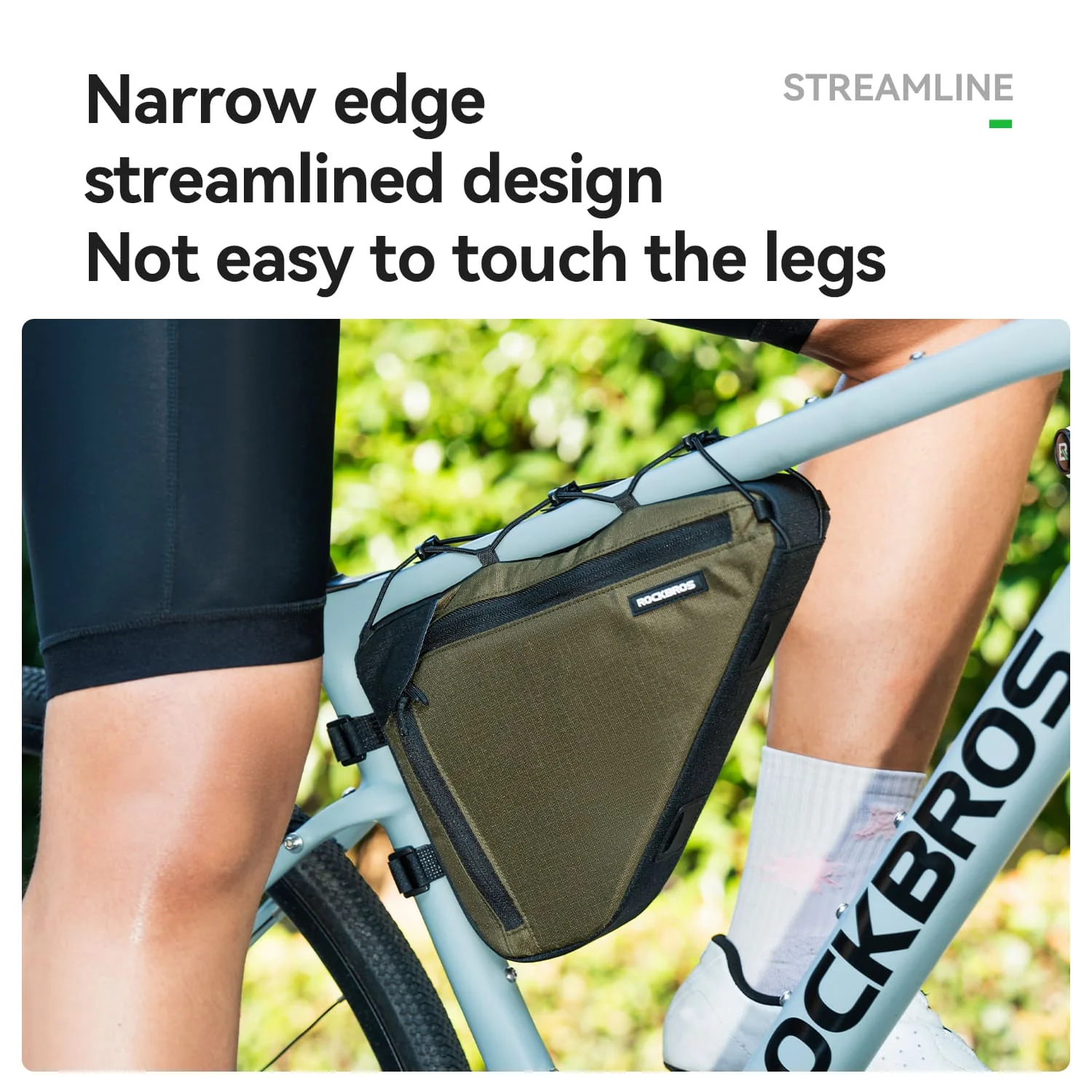 Large Capacity Bike Triangle Bag-1.5L - Image 7