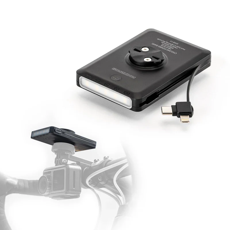 3-in-1 Bike Headlight with Power Bank