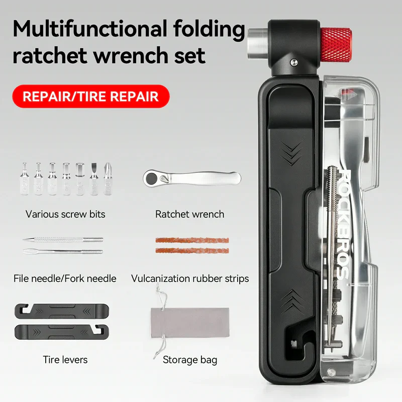 15-in-1 Compact Bike Ratchet Multi Tool - Image 3