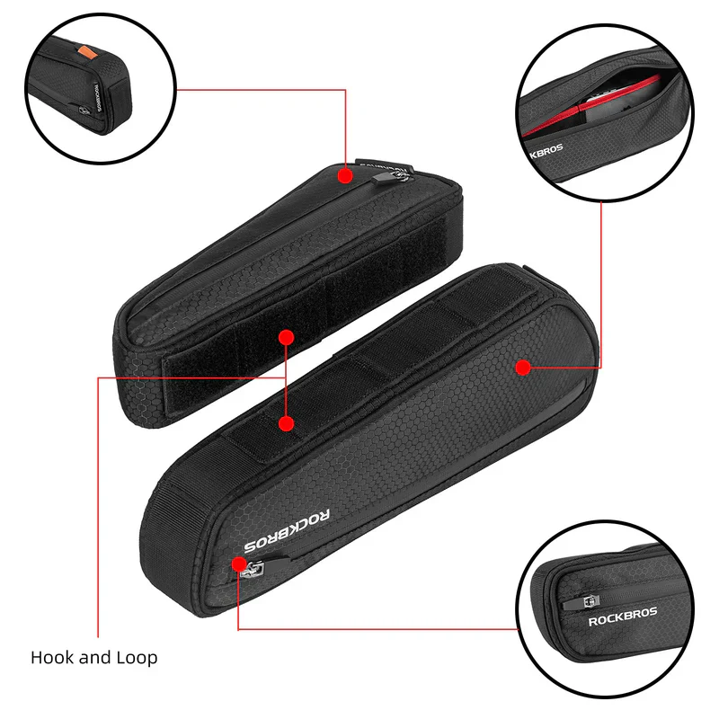 2-in-1 Bike Top Tube & Frame Bag - Image 2