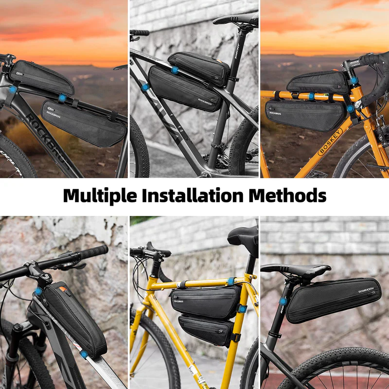 2-in-1 Bike Top Tube & Frame Bag - Image 8