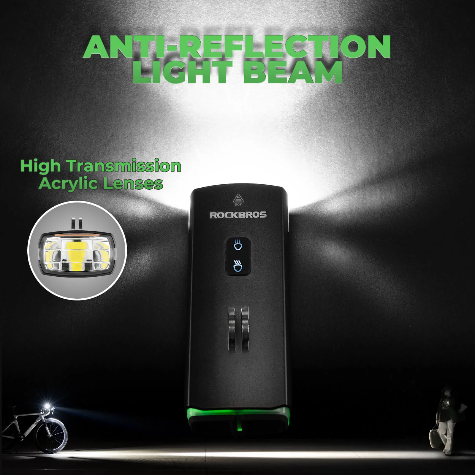 3000 Lumens Suspended Mount Bike Headlight - Image 6