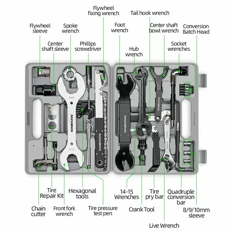 44-in-1 Bike Multi-Tool Kit - Image 4