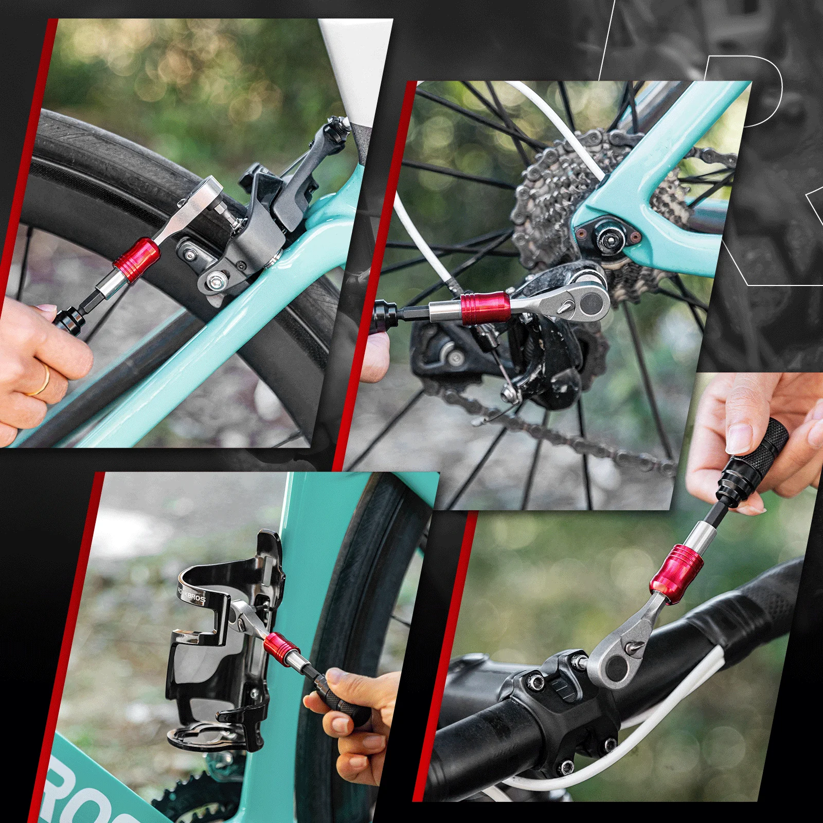 72-Tooth Bike Ratchet Wrench Set - Image 10