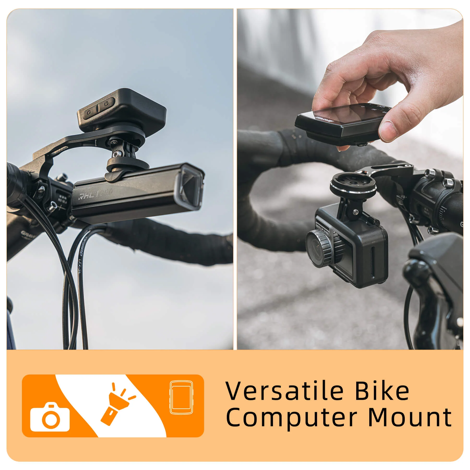 Adjustable Bike Computer Mount with Extendable Design - Image 7