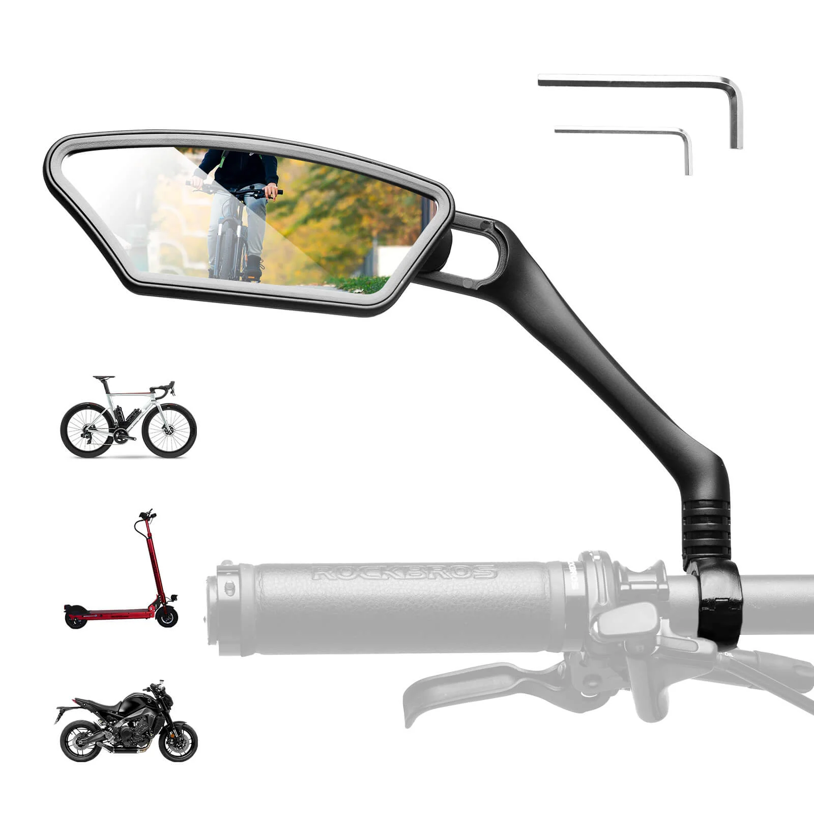 Adjustable Bike Handlebar Mirror - Image 3