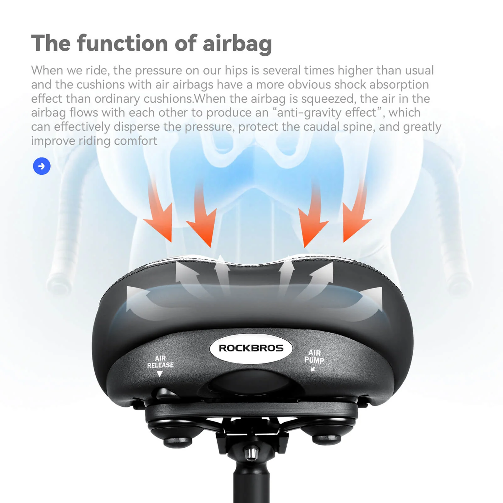 Air Cushion Bike Seat - Image 3