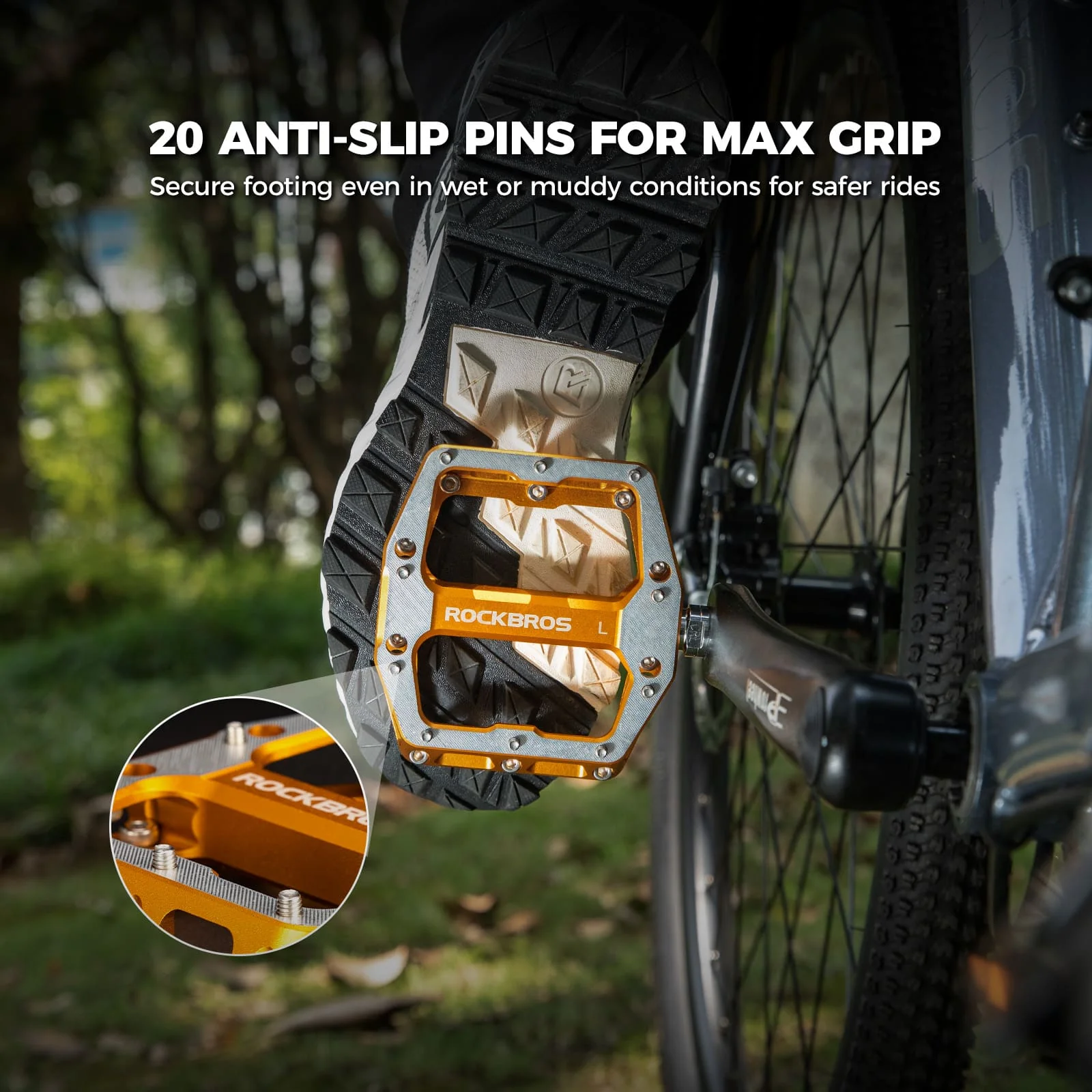 Aluminum Alloy Downhill Bike Pedals - Image 12