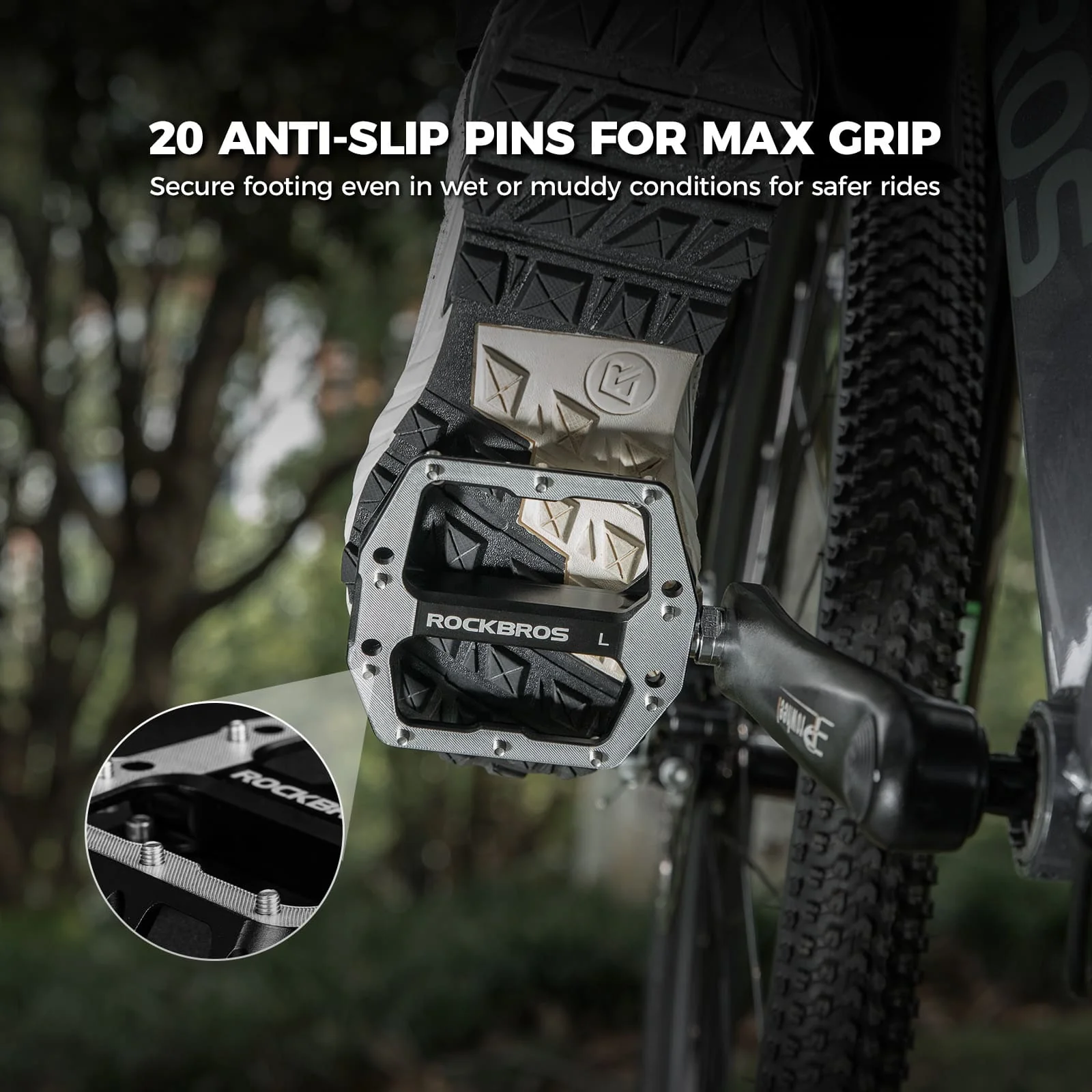 Aluminum Alloy Downhill Bike Pedals - Image 13