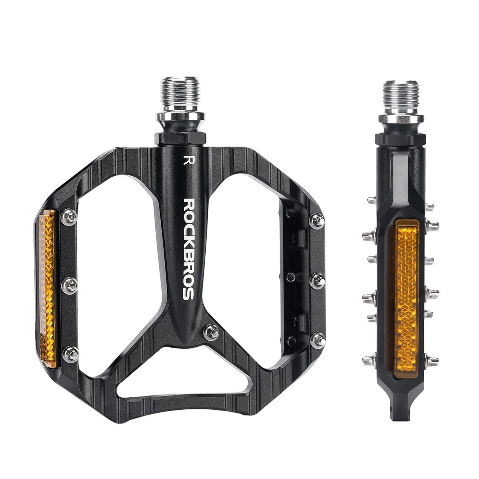 Aluminum Alloy Lightweight Reflective Bike Pedals - Image 11