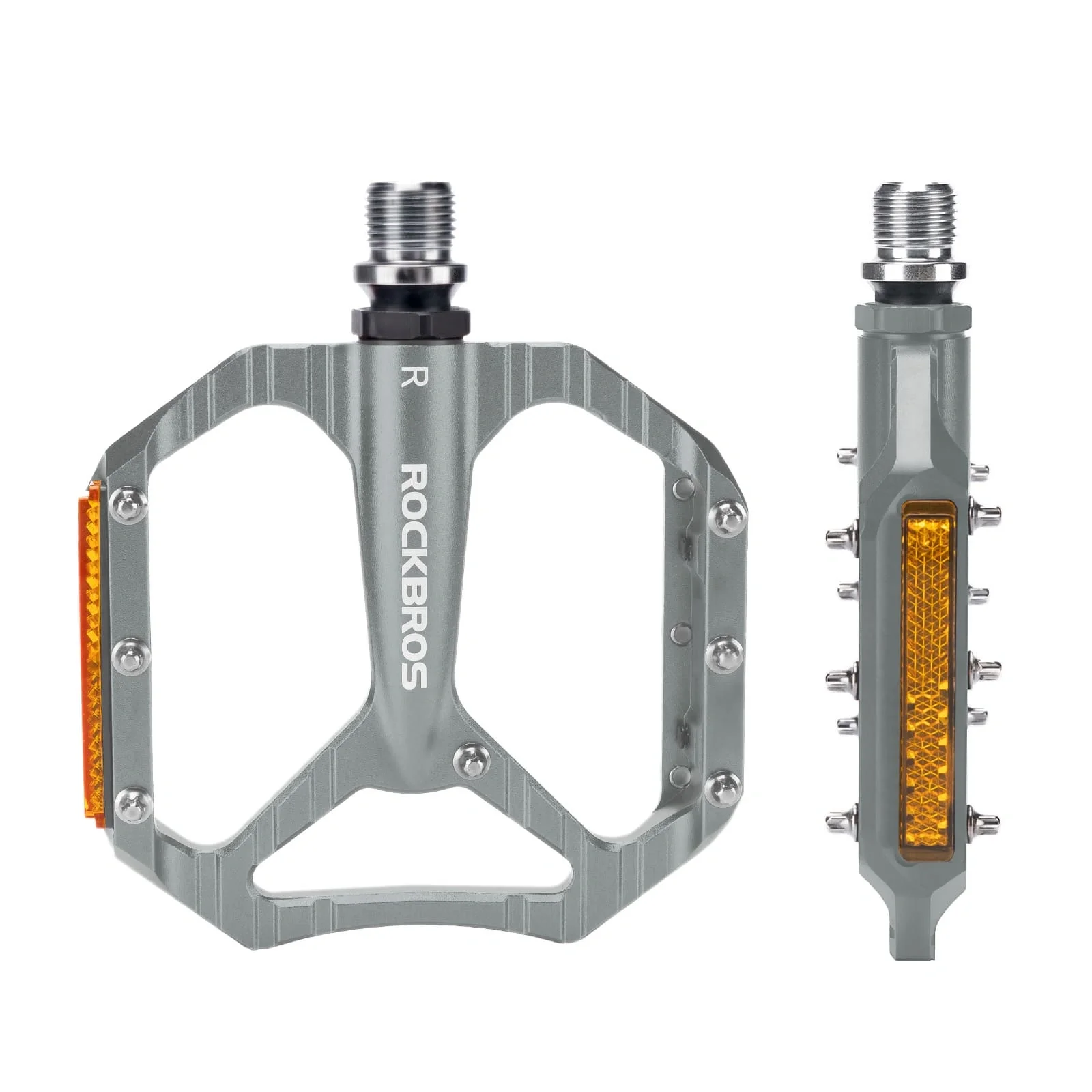 Aluminum Alloy Lightweight Reflective Bike Pedals - Image 12