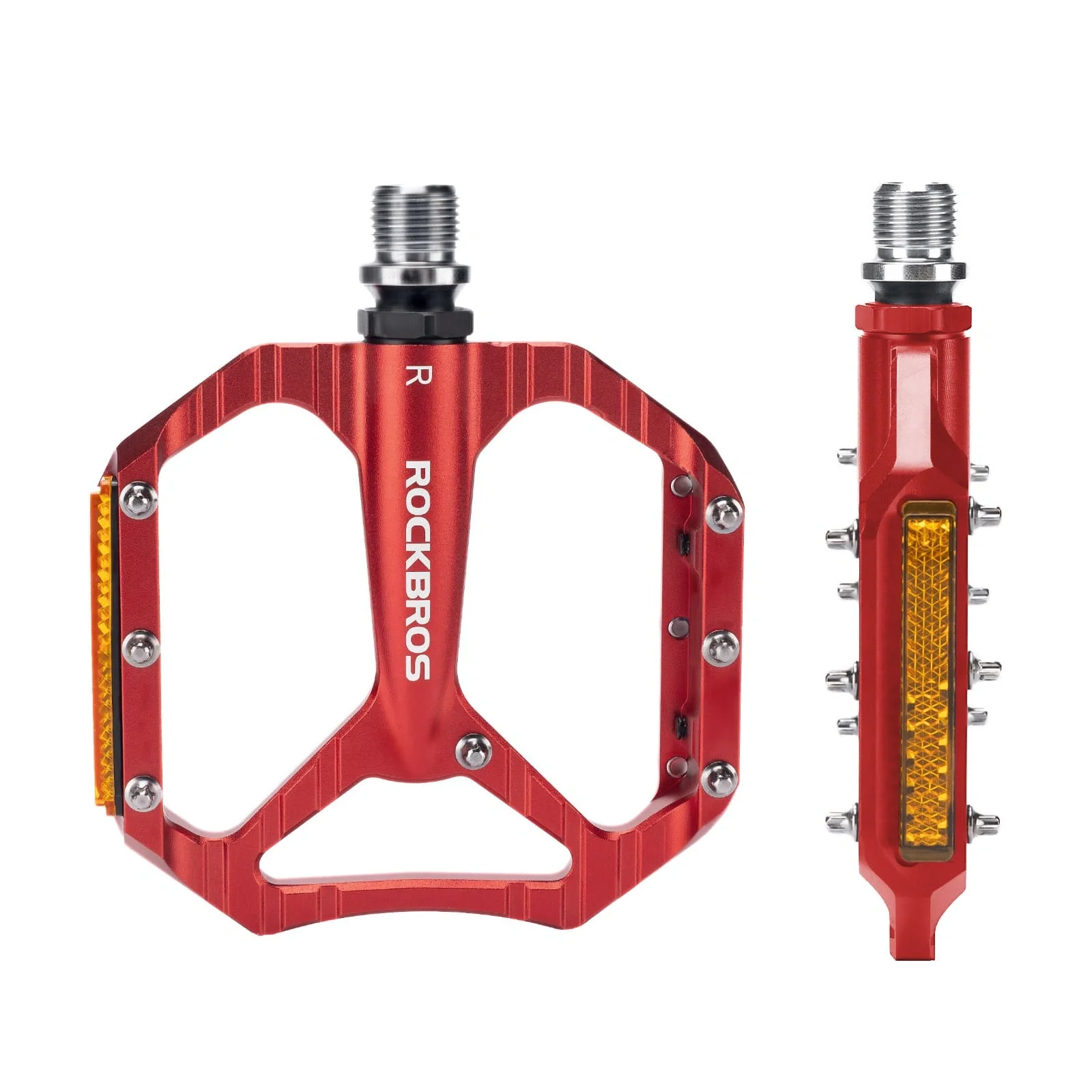 Aluminum Alloy Lightweight Reflective Bike Pedals - Image 14