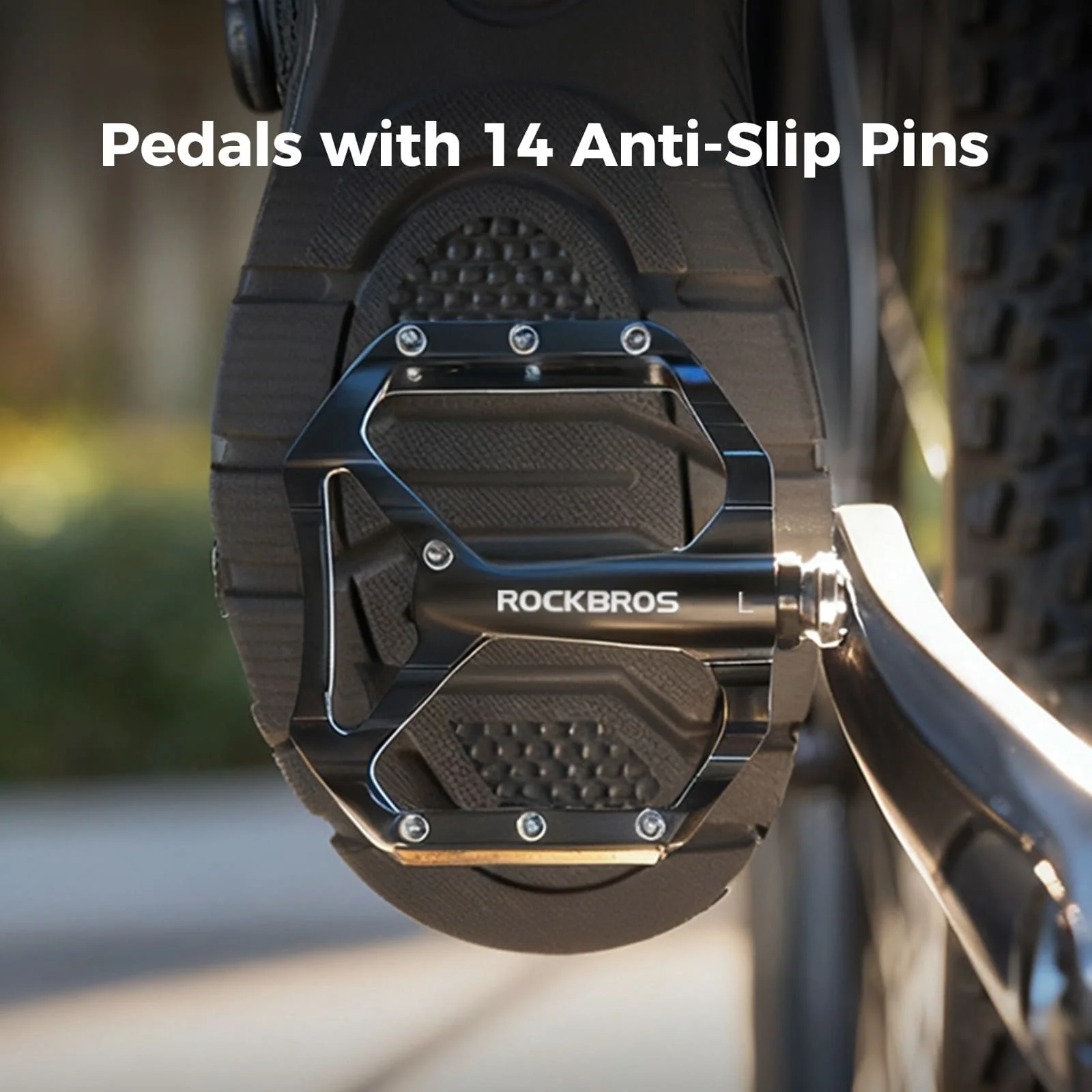 Aluminum Alloy Lightweight Reflective Bike Pedals - Image 18