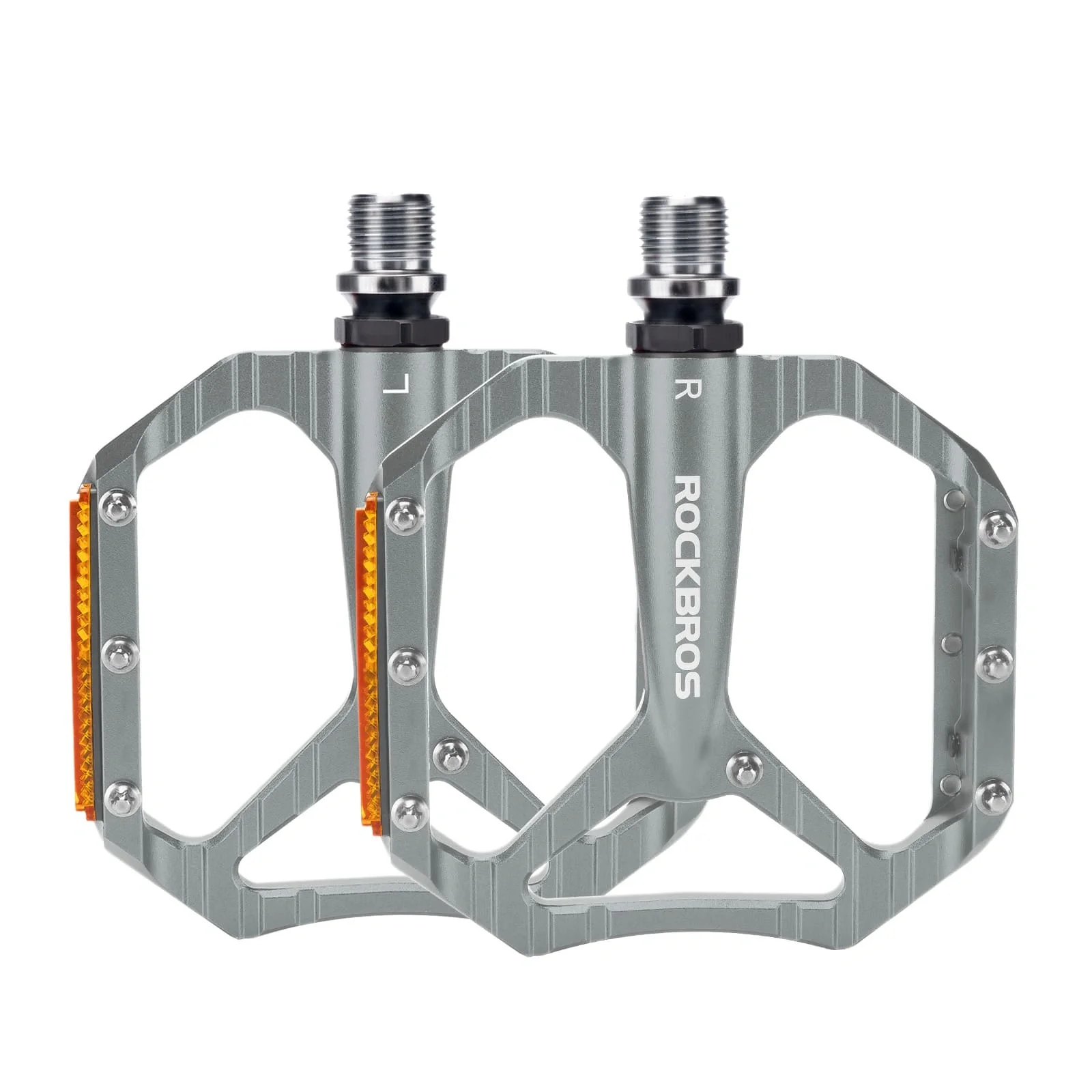 Aluminum Alloy Lightweight Reflective Bike Pedals - Image 2