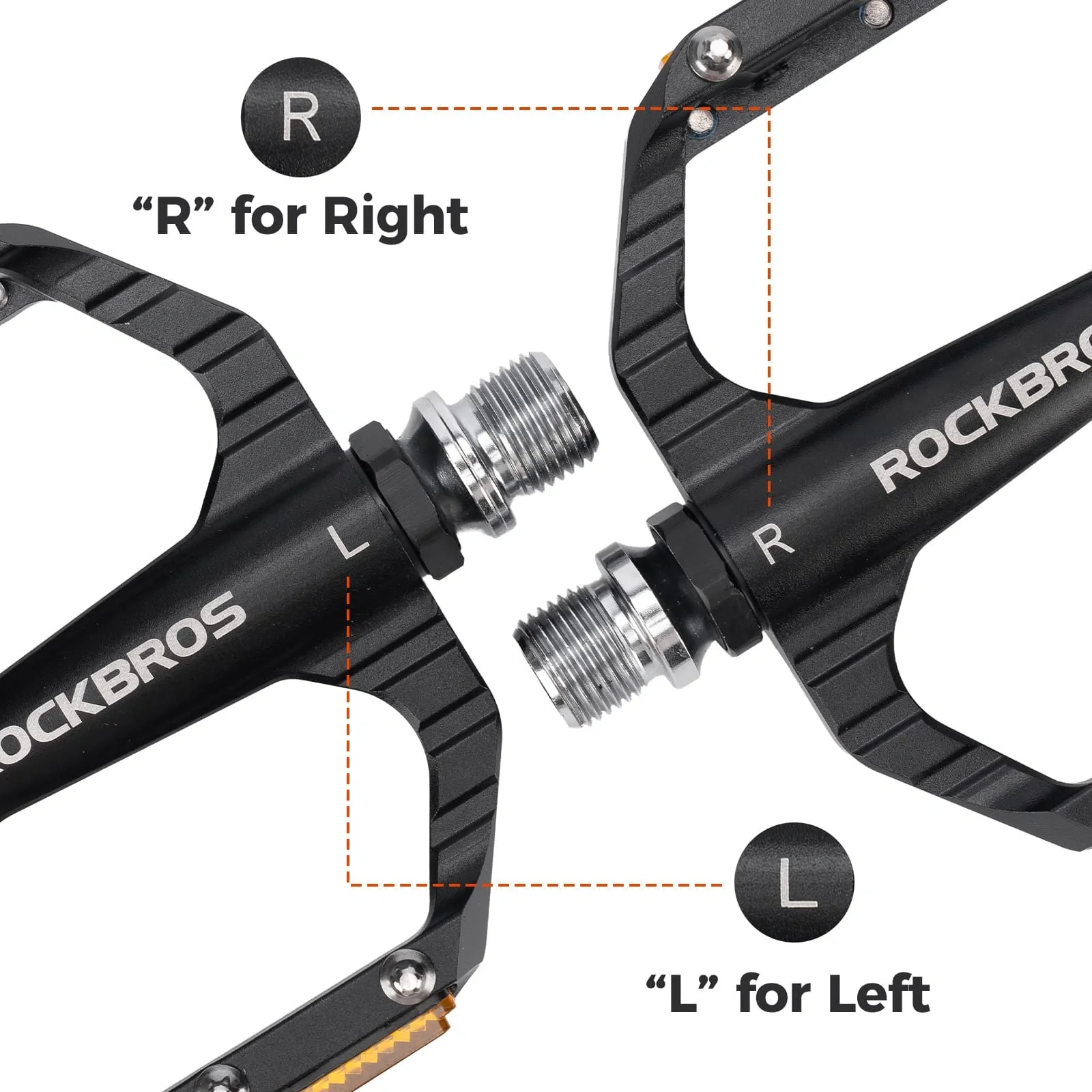 Aluminum Alloy Lightweight Reflective Bike Pedals - Image 20
