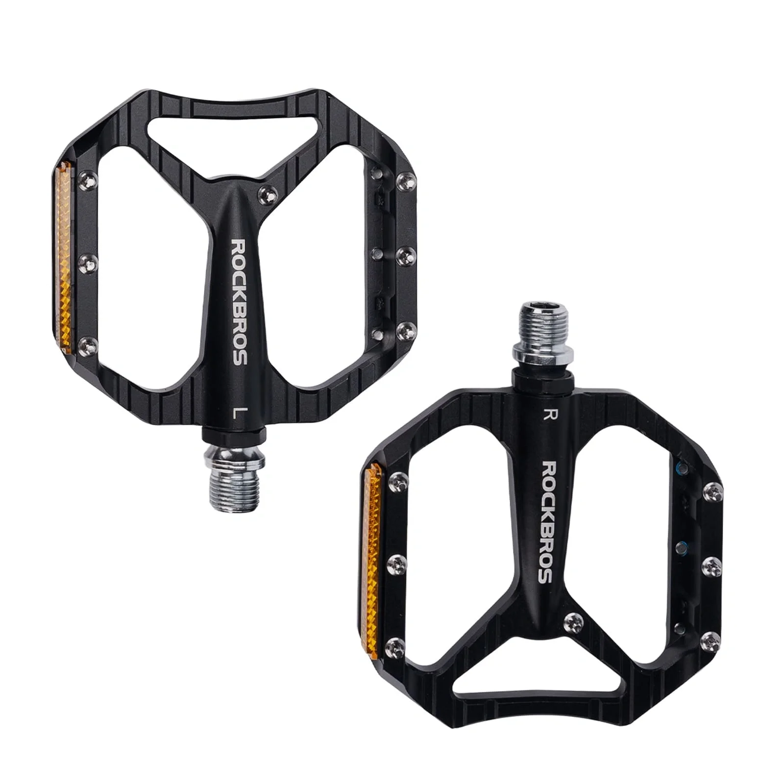 Aluminum Alloy Lightweight Reflective Bike Pedals - Image 6