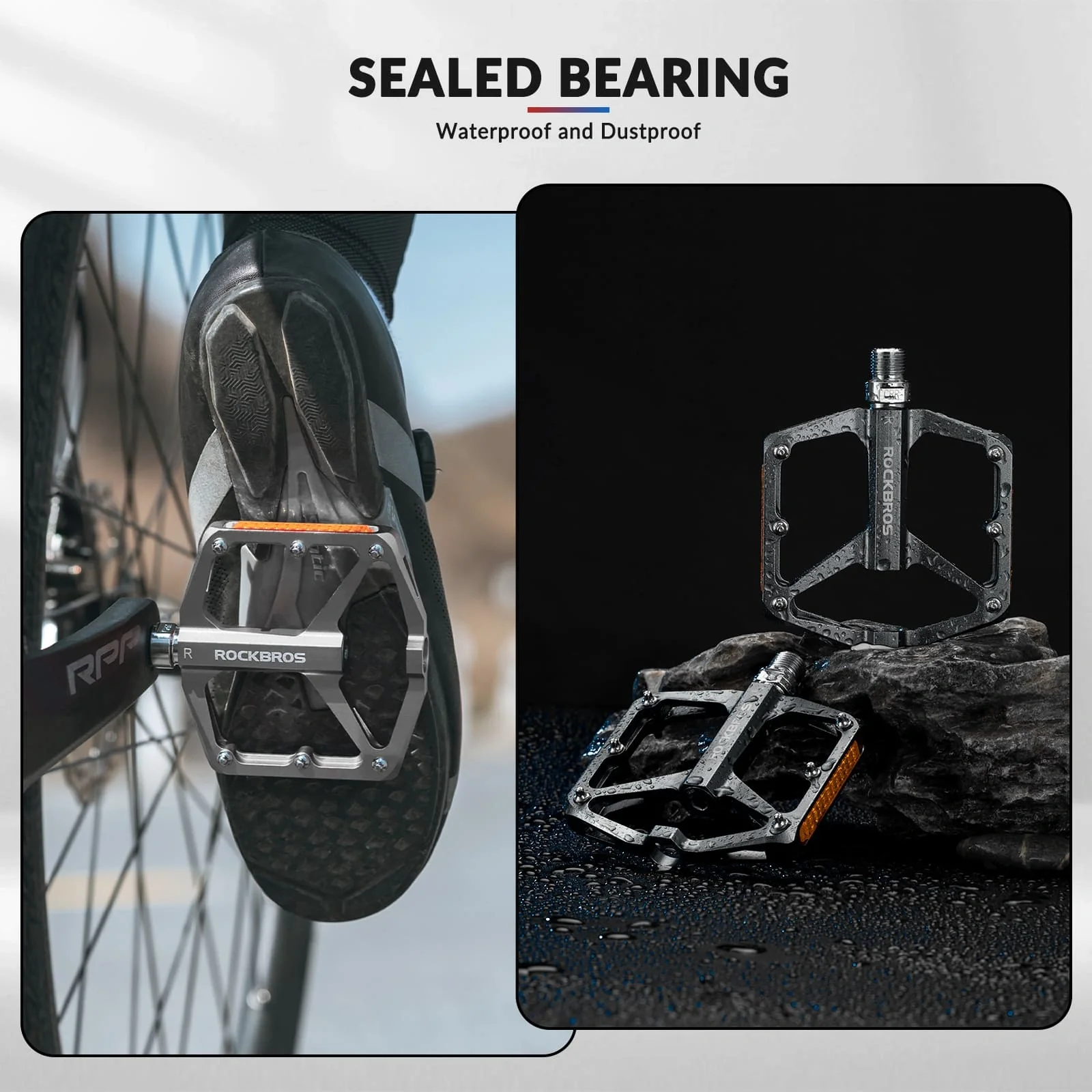 Aluminum Alloy Reflective Bike Pedals - Image 19