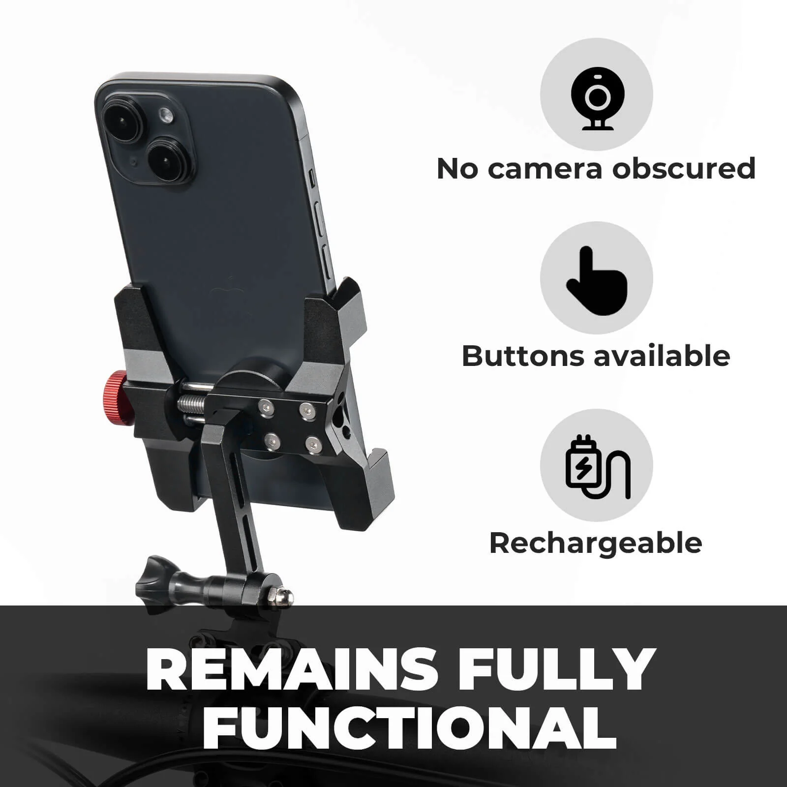 Aluminum Bike Phone Holder - Image 14
