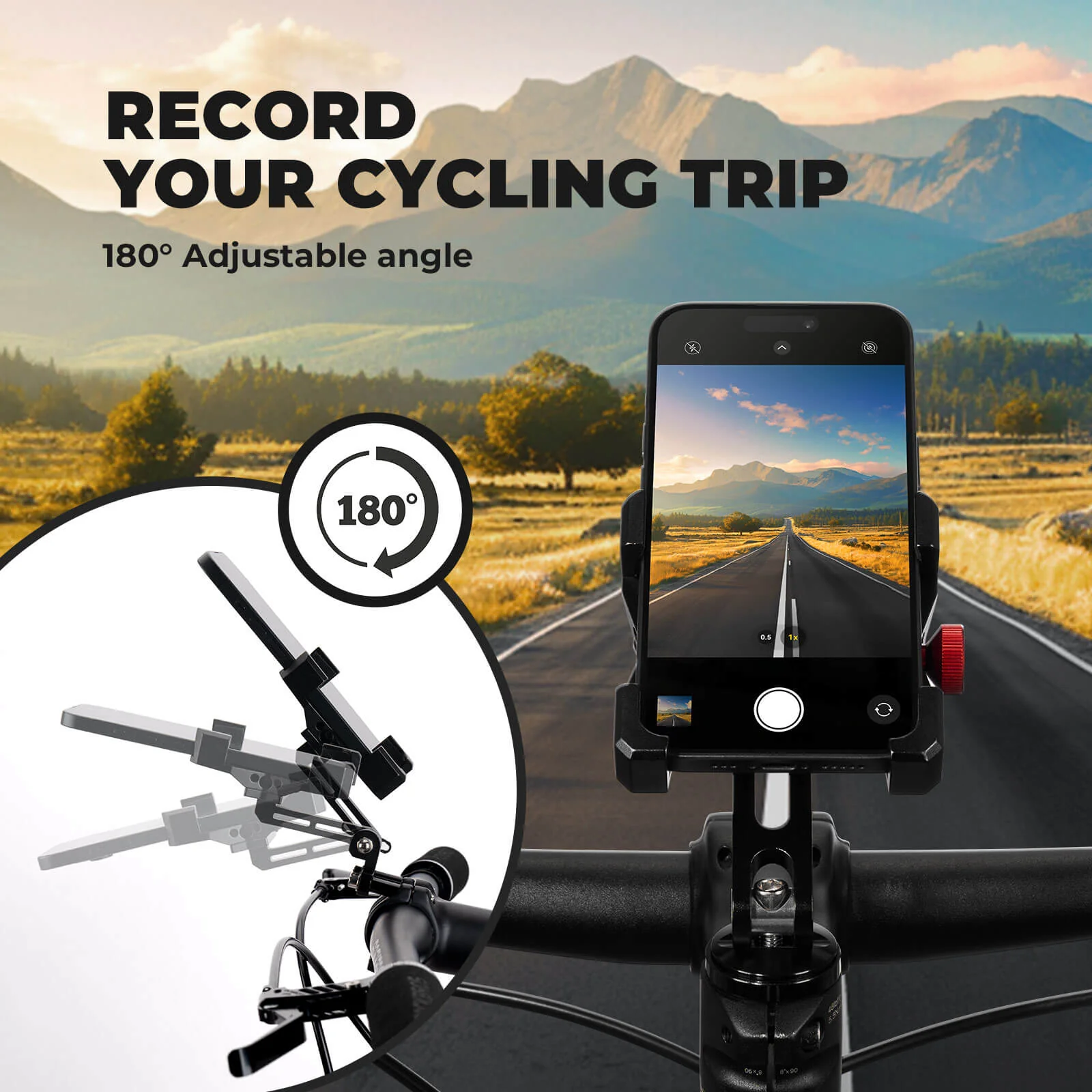 Aluminum Bike Phone Holder - Image 9