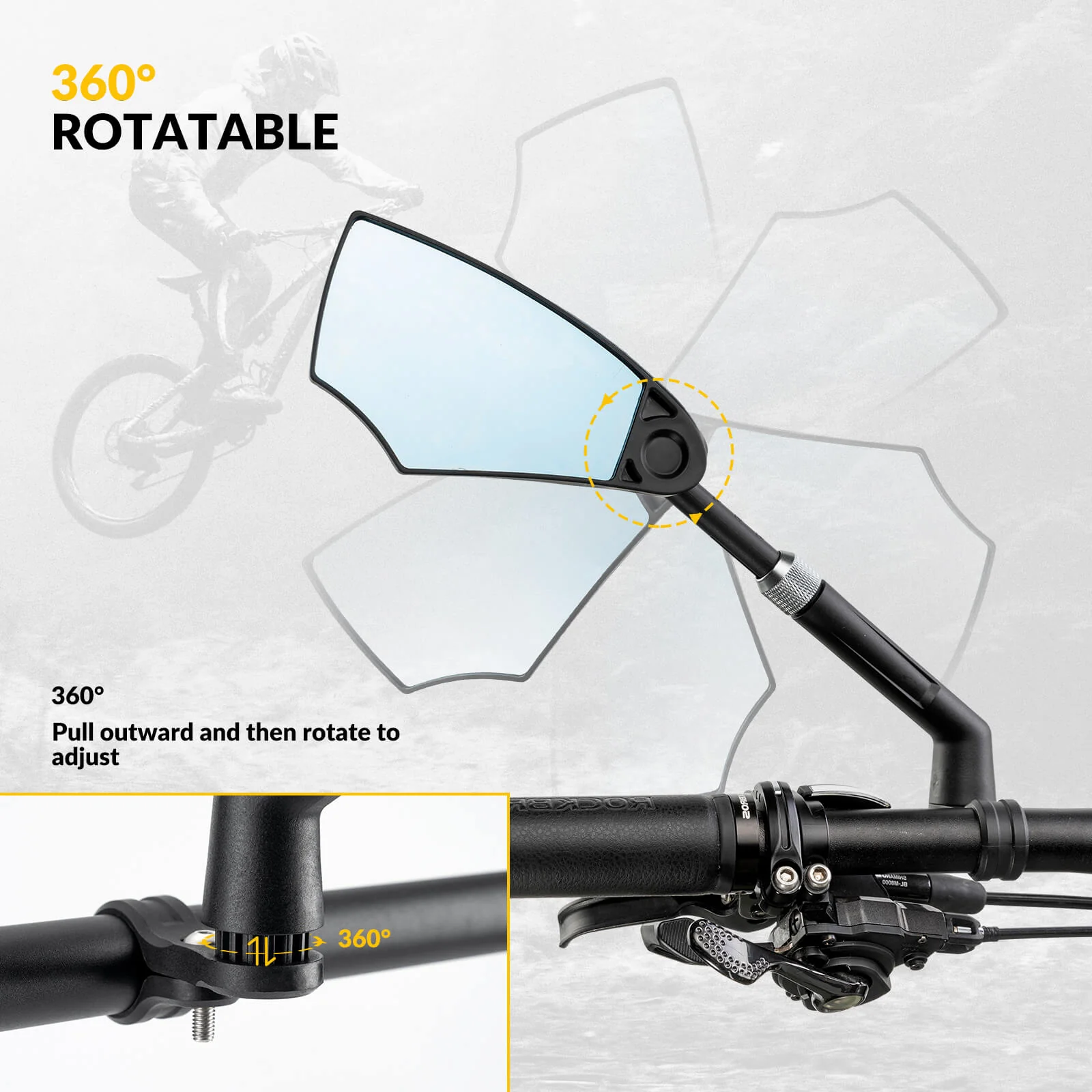 Anti-Glare Bike Mirror - Image 4