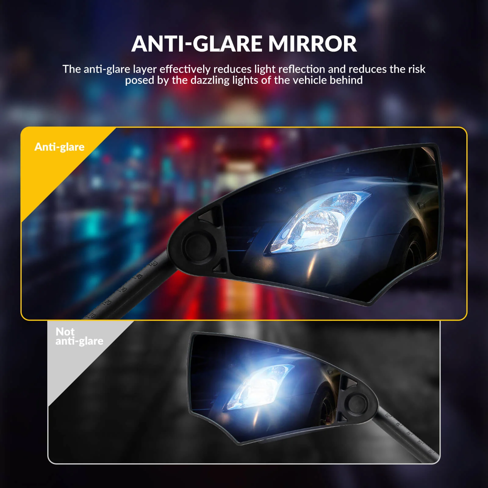 Anti-Glare Bike Mirror - Image 6