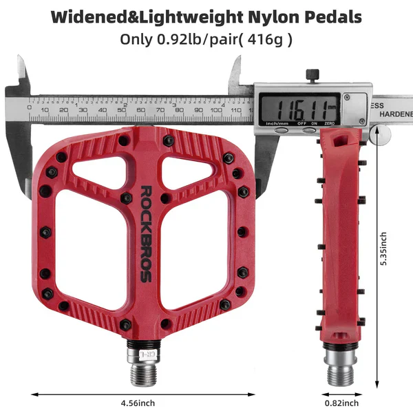 Anti-Slip Wide Nylon Comfort Bike Pedals - Image 10