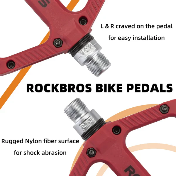 Anti-Slip Wide Nylon Comfort Bike Pedals - Image 12