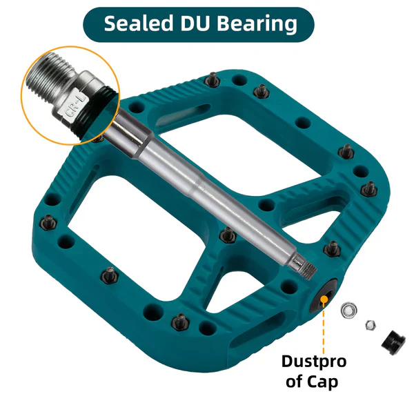 Anti-Slip Wide Nylon Comfort Bike Pedals - Image 16