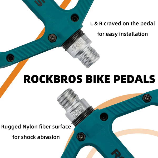 Anti-Slip Wide Nylon Comfort Bike Pedals - Image 19