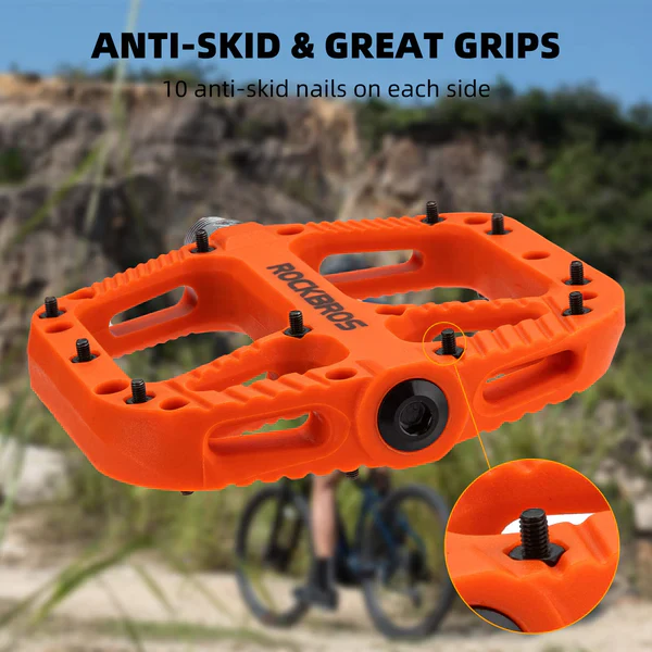 Anti-Slip Wide Nylon Comfort Bike Pedals - Image 32