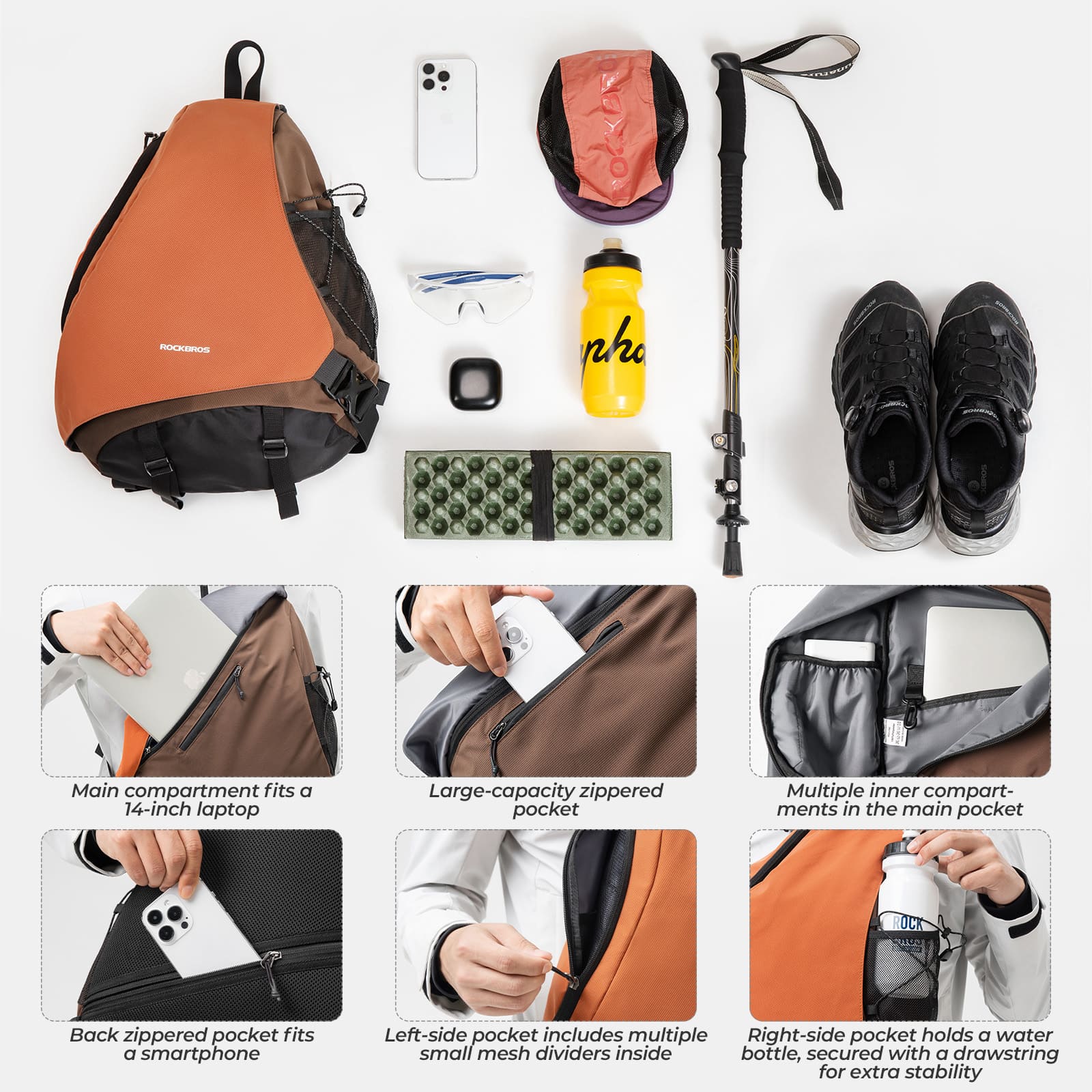 Archery Outdoor Crossbody Bag - 11.5L - Image 8