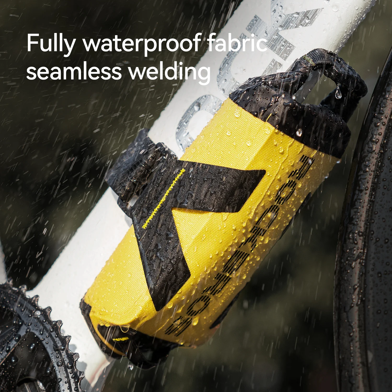 AS-161 100% Waterproof Bike Down Tube Bag - 1L - Image 2