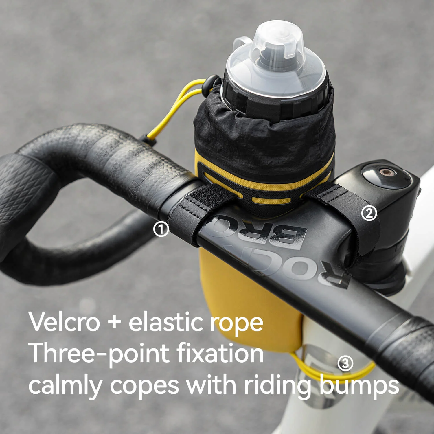 AS-162 100% Waterproof Bike Handlebar Bottle Bag - Image 6