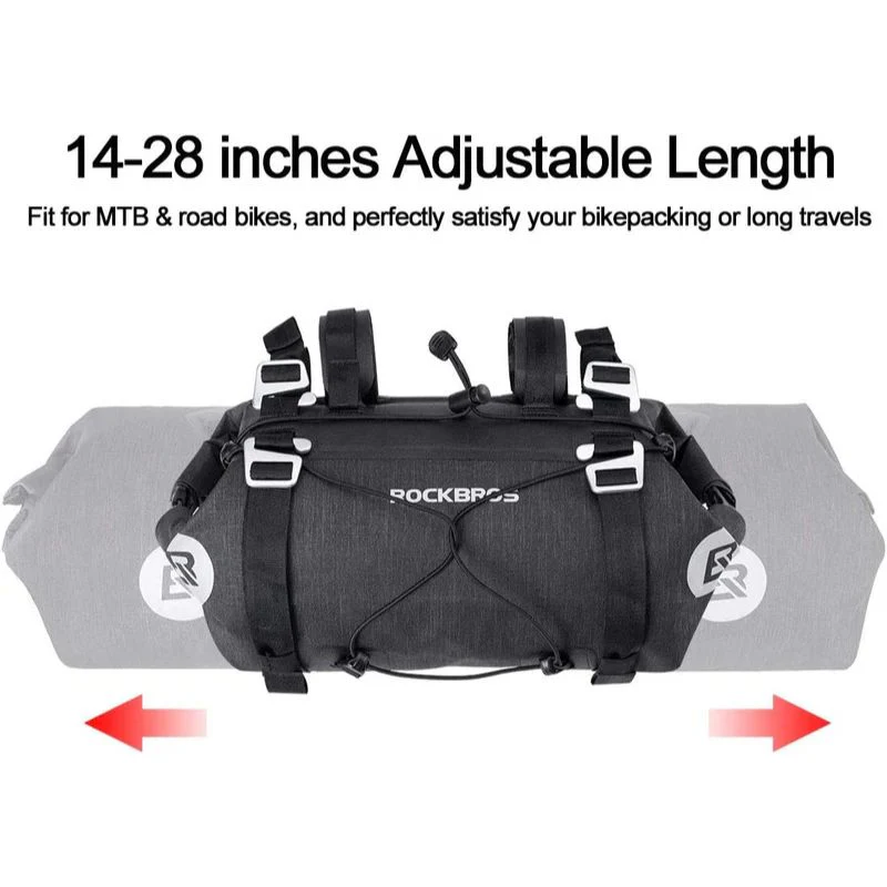 Barrel-Shaped Waterproof Handlebar Bags - 7L-14L - Image 3