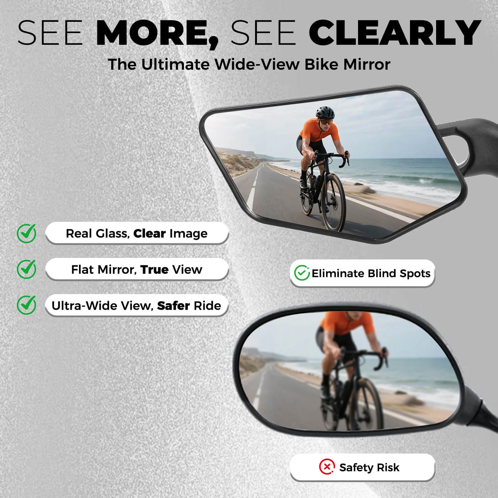 Bike Bar End Mirror - Image 4