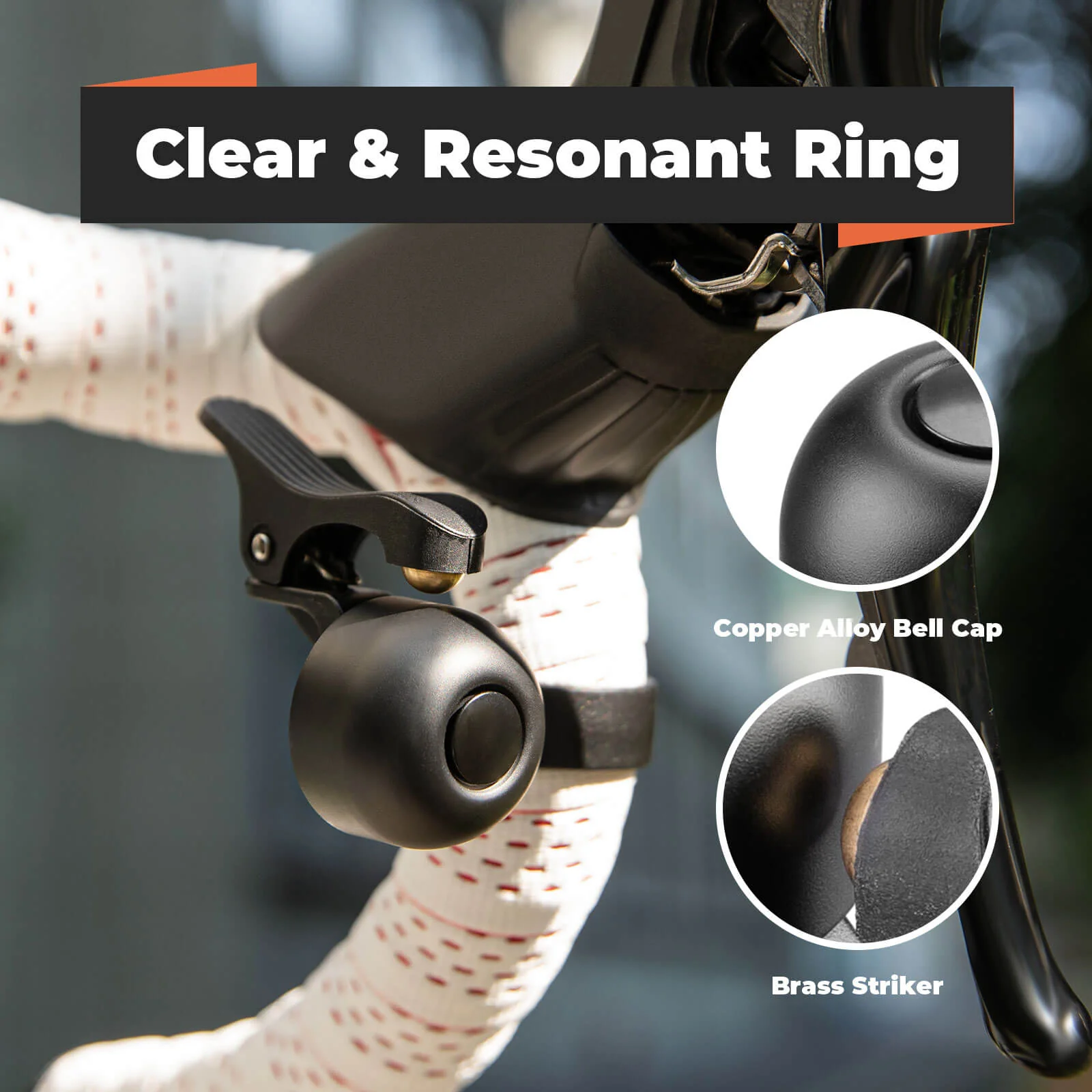 Bike Bell for Road Bike – Loud Sound Handlebar Ring - Image 6
