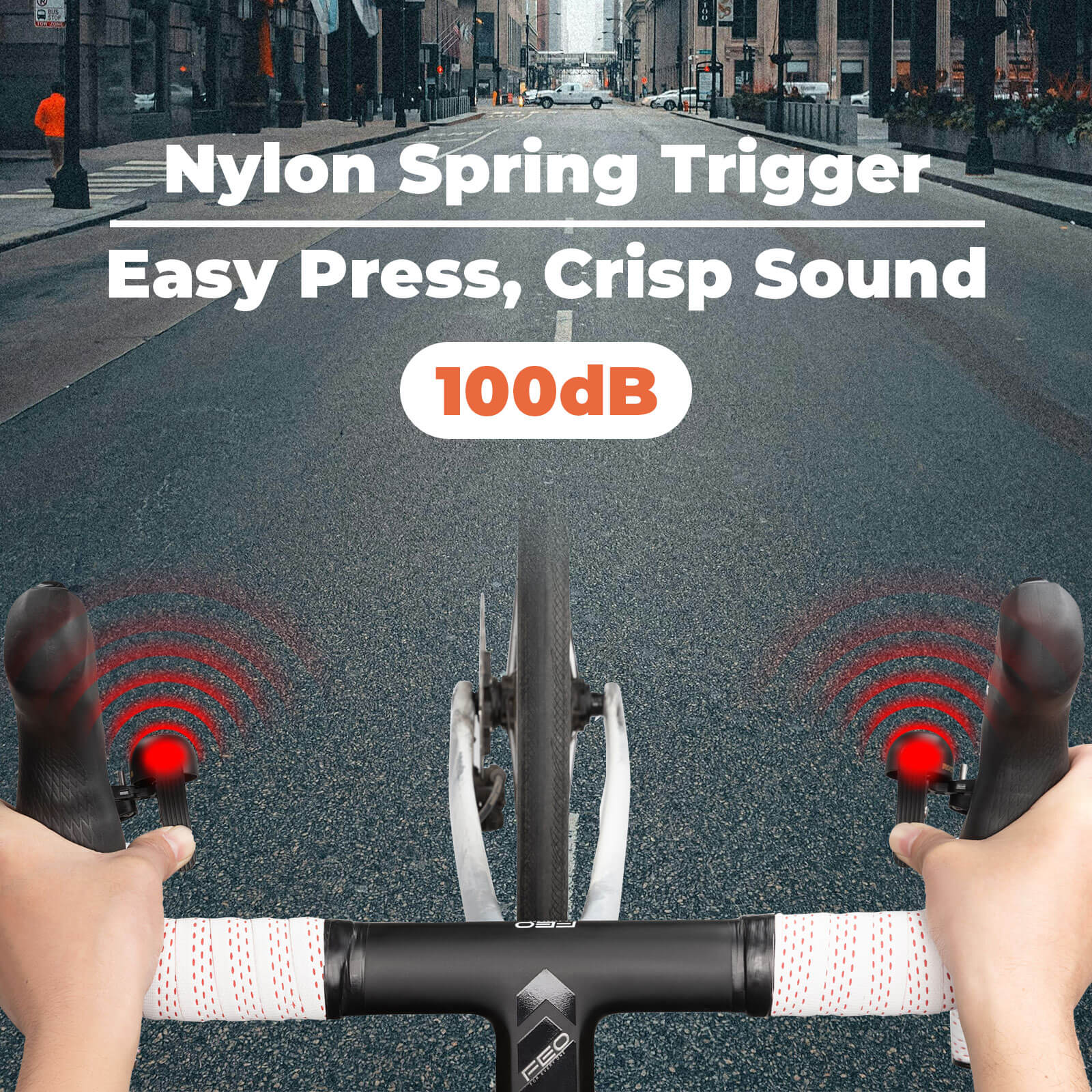 Bike Bell for Road Bike – Loud Sound Handlebar Ring - Image 7