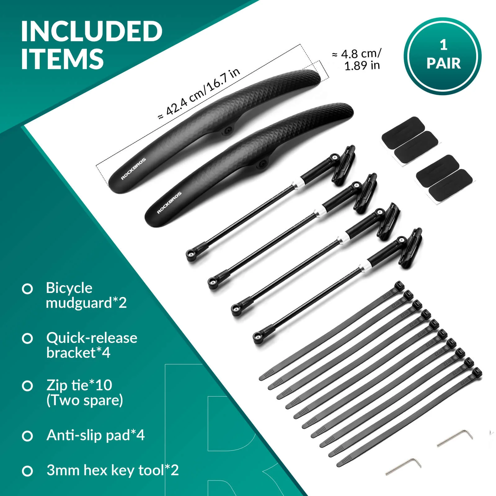 Bike Fenders for 700C Road Bikes – Quick-Release Mud Guards - Image 11