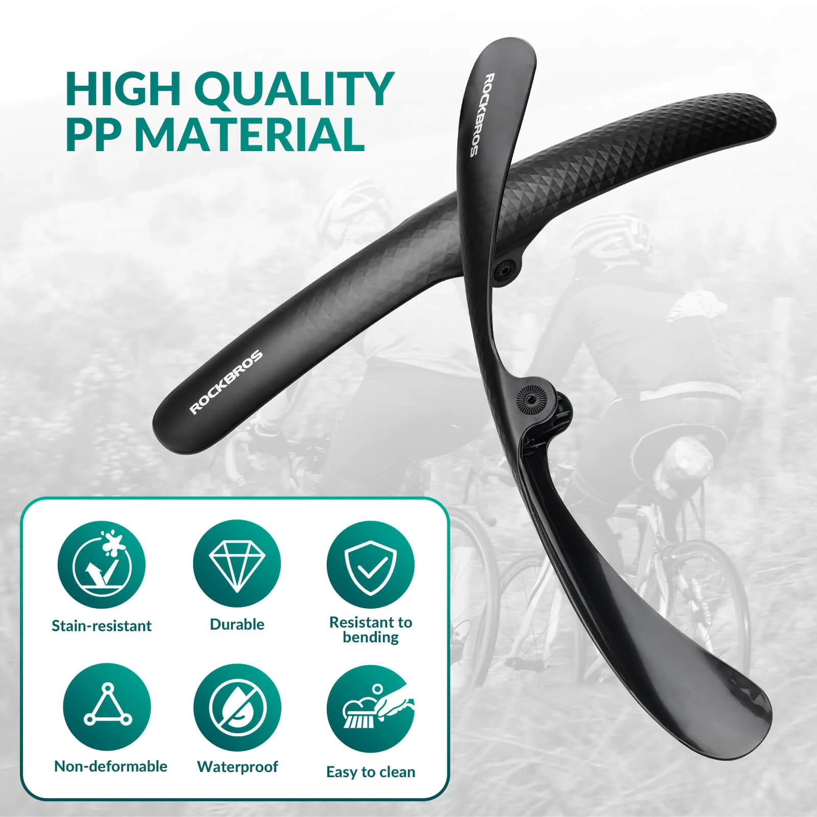 Bike Fenders for 700C Road Bikes – Quick-Release Mud Guards - Image 9