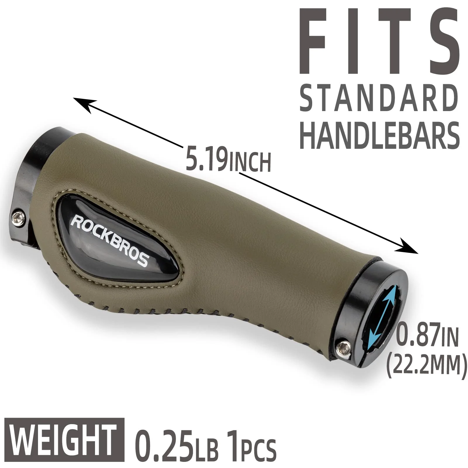 Bike Handle Grips Ergonomics Design Soft Gel Dual Lock - Image 10