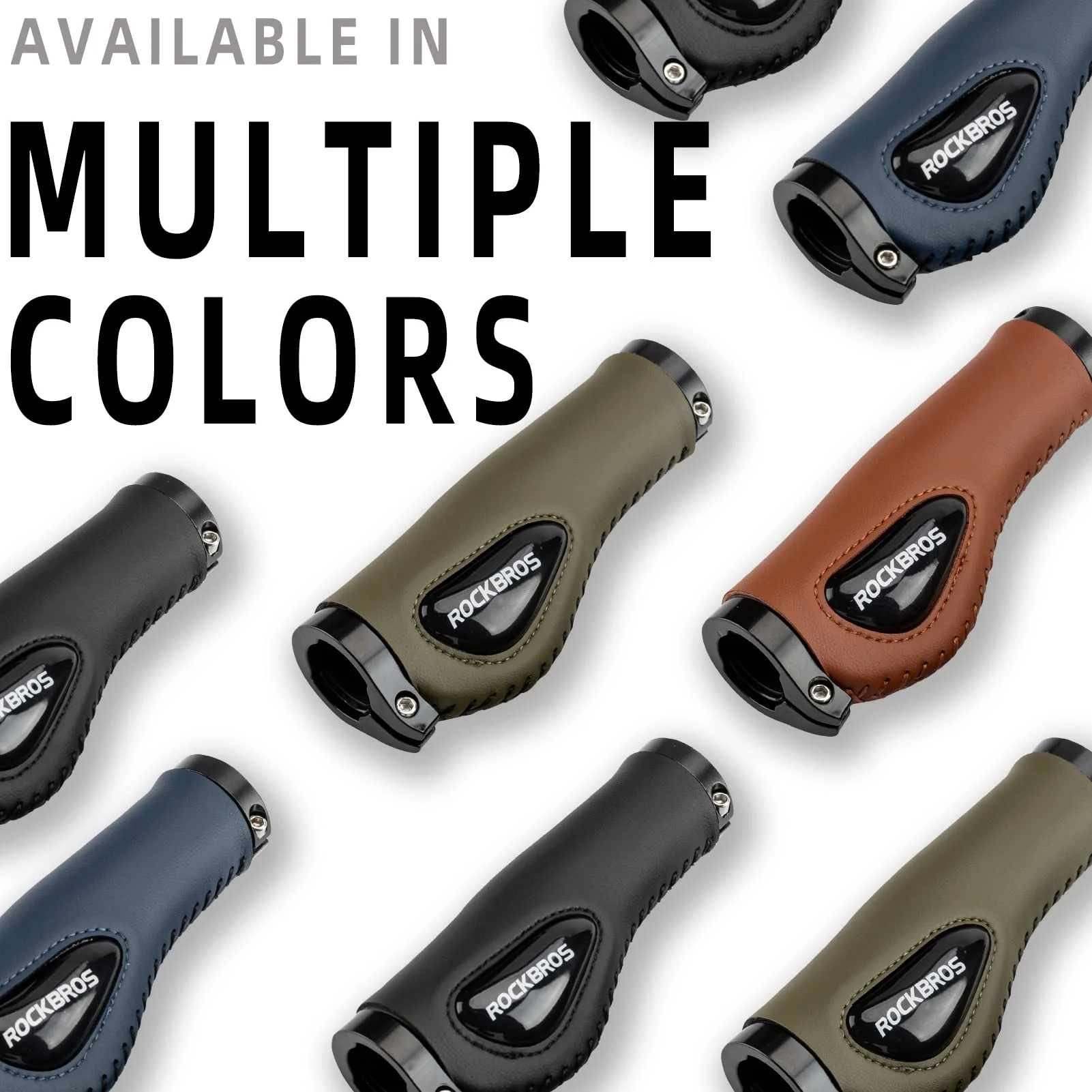 Bike Handle Grips Ergonomics Design Soft Gel Dual Lock - Image 18