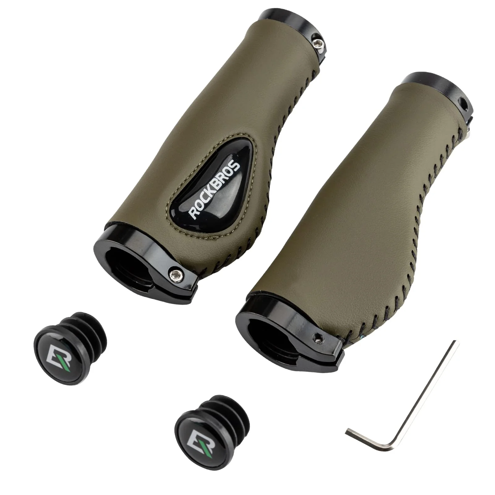 Bike Handle Grips Ergonomics Design Soft Gel Dual Lock - Image 4