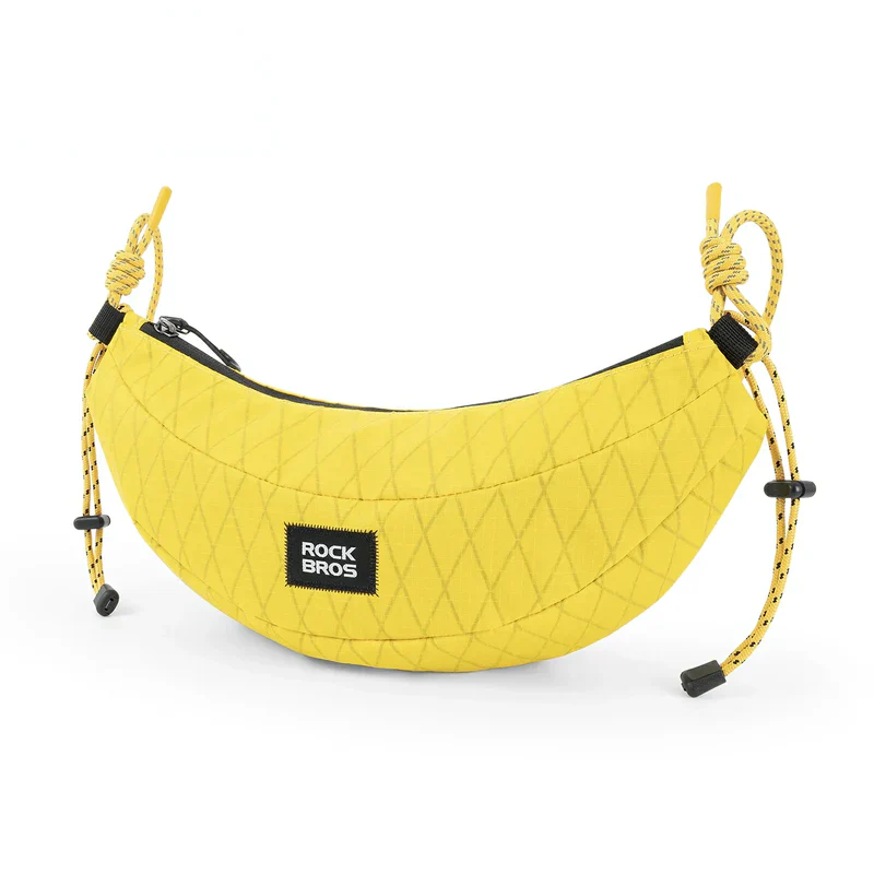 Folding Bike Handlebar Bag Urban Commute Crossbody - 1.8L - Image 2
