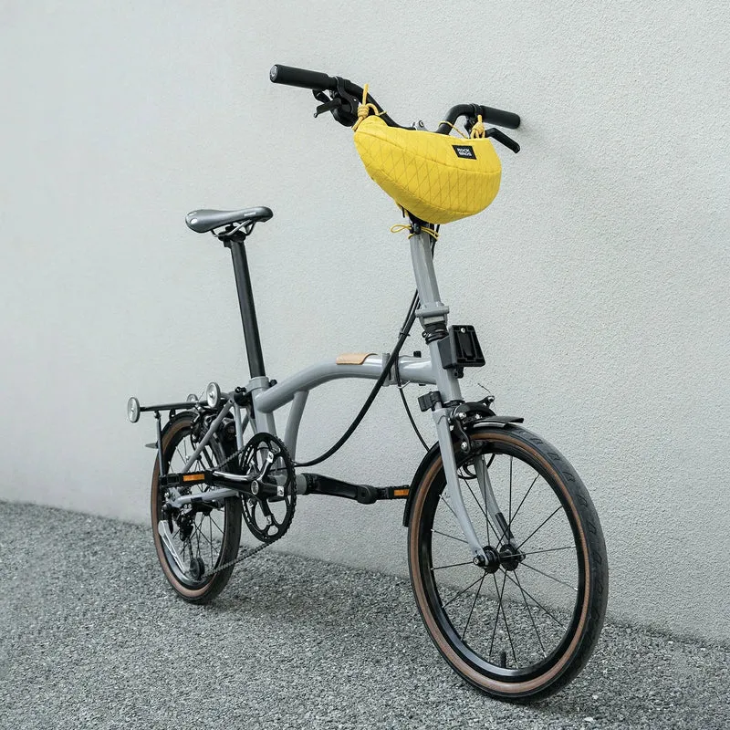 Folding Bike Handlebar Bag Urban Commute Crossbody - 1.8L - Image 8