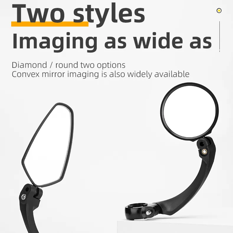 Bike Handlebar Rear View Mirror - Image 10