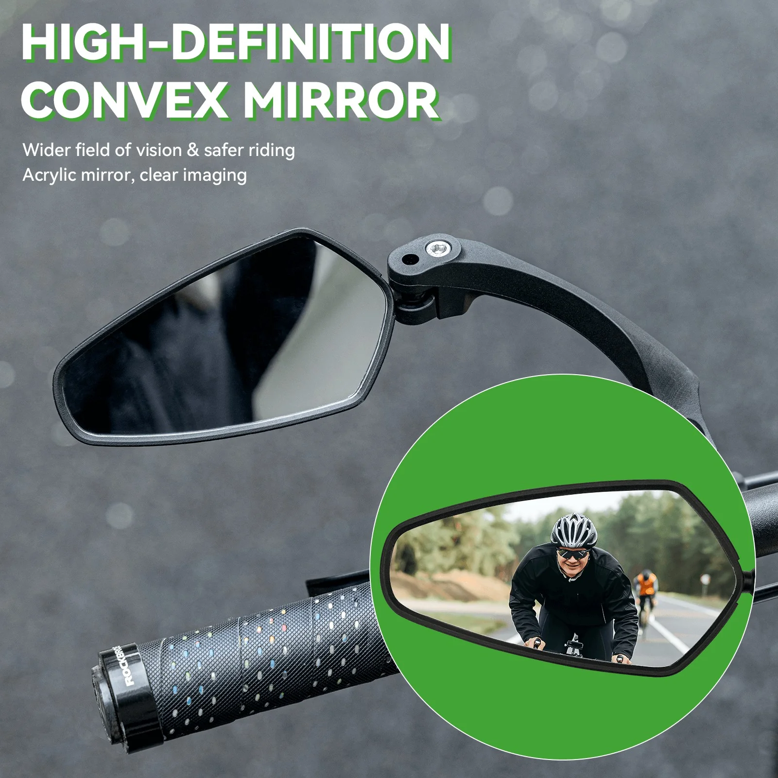 Bike Handlebar Rear View Mirror - Image 14