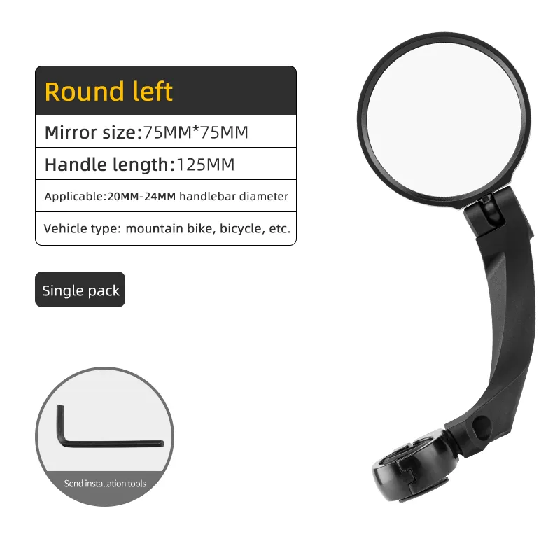 Bike Handlebar Rear View Mirror - Image 7