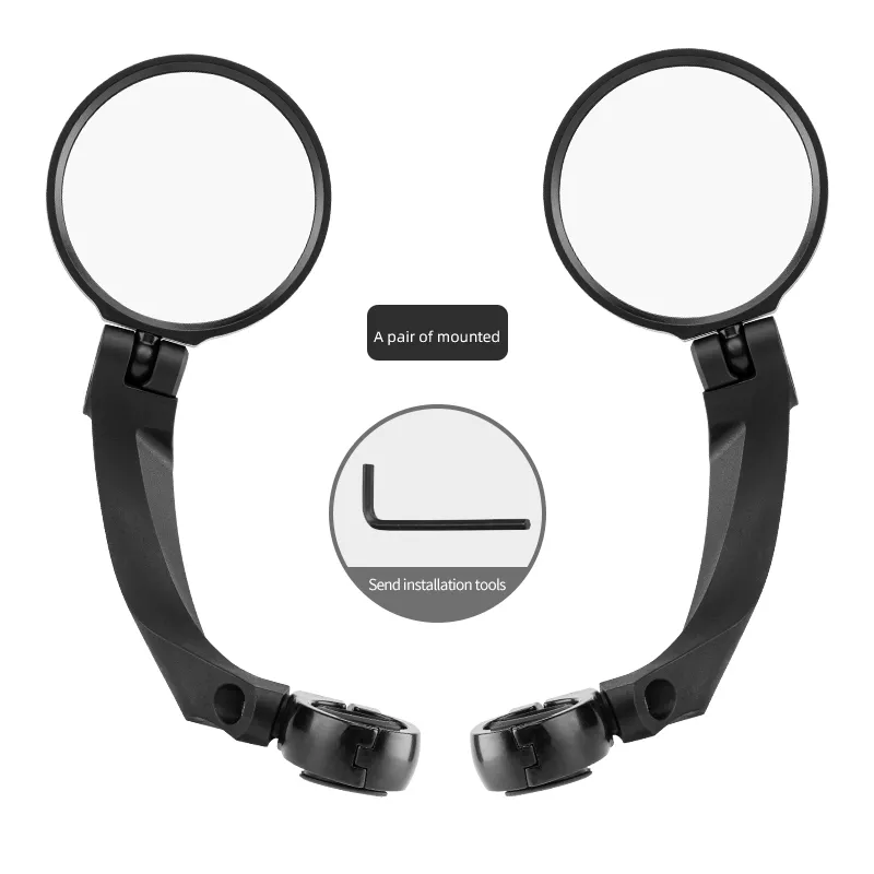 Bike Handlebar Rear View Mirror - Image 8