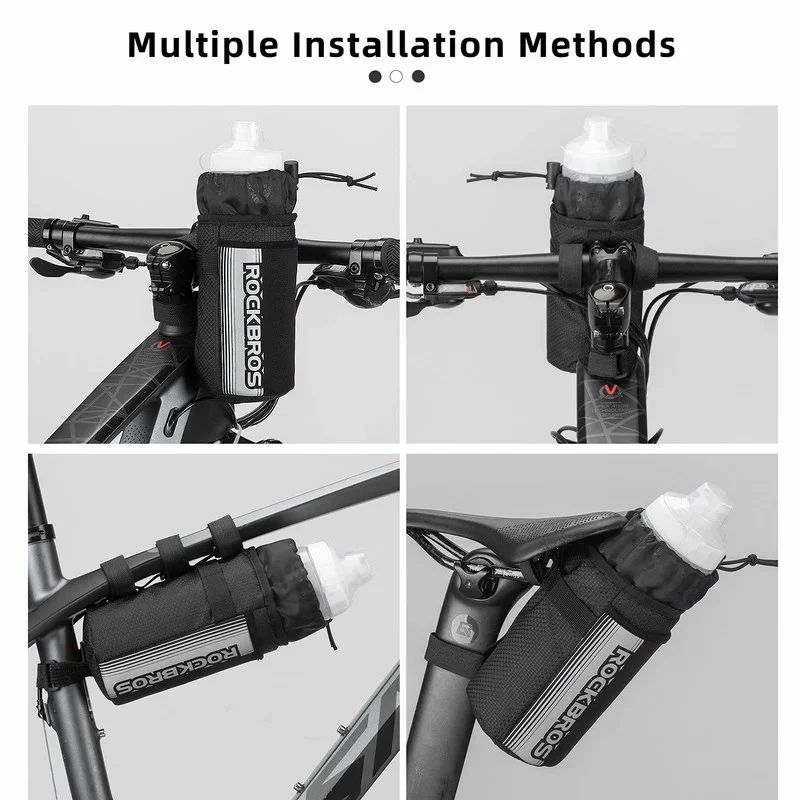 Bike Handlebar Water Bottle Bag - 1L - Image 6