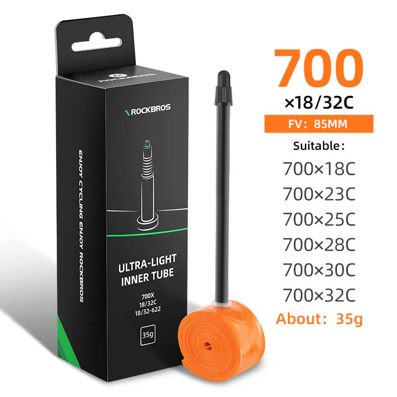 Bike Inner Tube 700x18/32C Super Light 24/35g TPU - Image 4